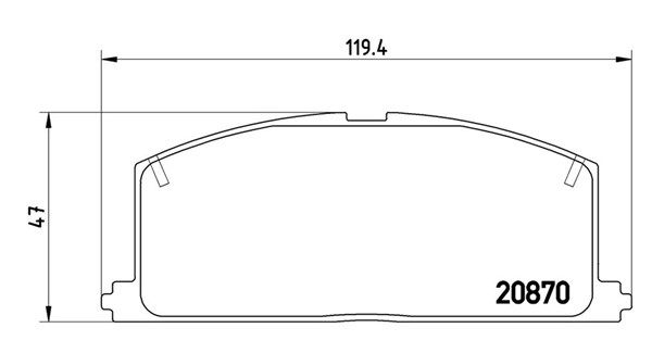 MAGNETI MARELLI Комплект тормозных колодок, дисковый тормоз 363700483011